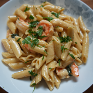 How to Make Shrimp Alfredo Penne Recipe