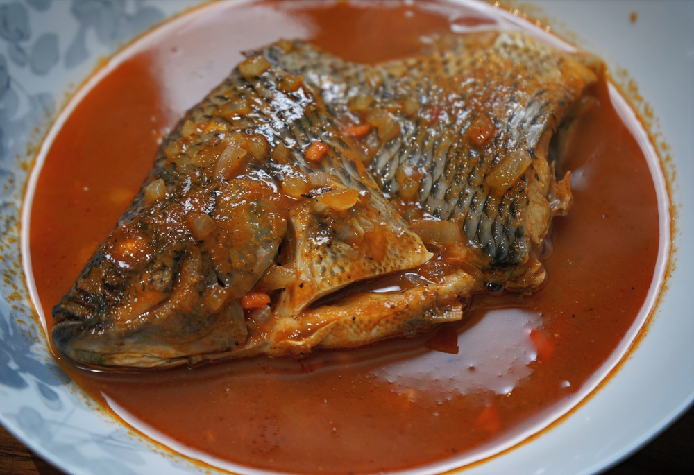 Nigerian Tilapia Fish Pepper Soup