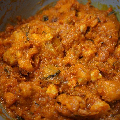 pot of Nigerian yam pottage