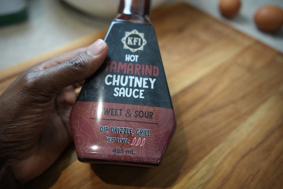 a bottle of smokey chutney