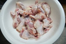 raw chicken wingettes