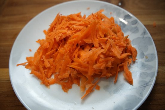 grated carrot