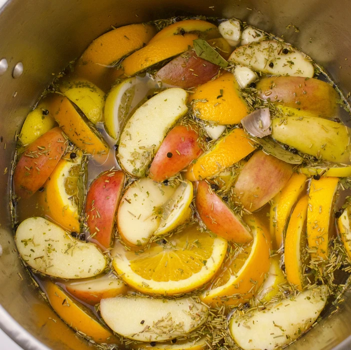 turkey brine with herbs, spices and citruses